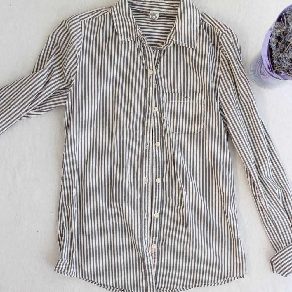 Striped Button Down